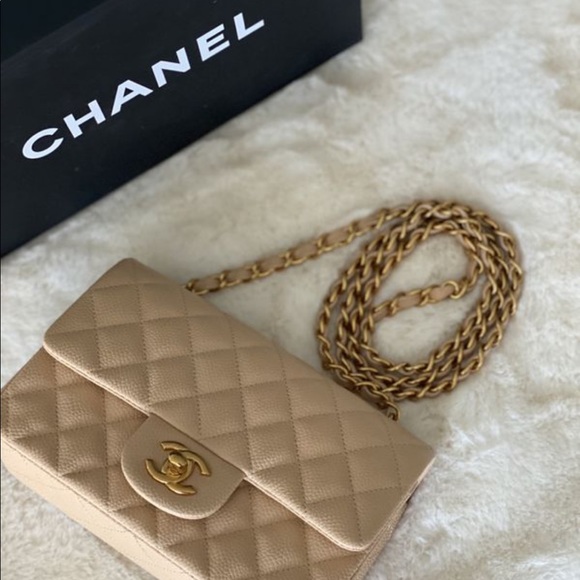 Authentic Chanel classic flap bag - Picture 3 of 9